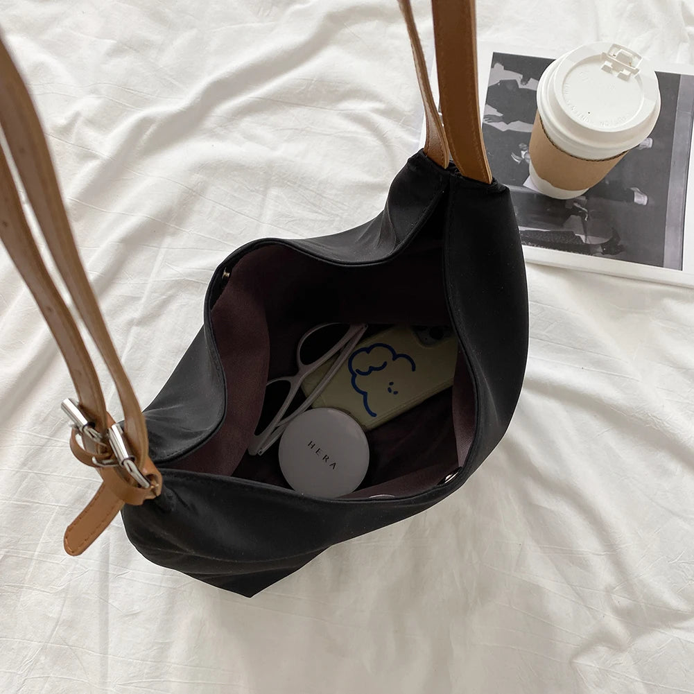 Oxford Cloth Shoulder Bags Daily Women Hit Top-handle Bag Travel Large Capacity