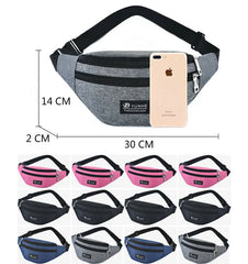 Universal Waist Bag Sports Travel Outdoor Chest Bag Heuptas