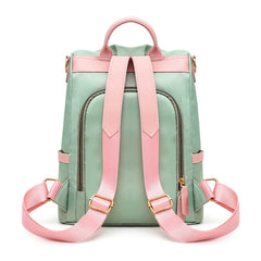 Oxford Cloth Women Backpack Candy School Bag Big Capacity Travel Backpack