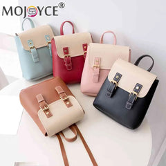PU Hit Girls School Bags Splicing Flap Women Shoulder Bags