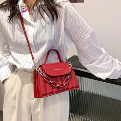 PU Leather Hasp Messenger Small Handbags Casual All-match Women