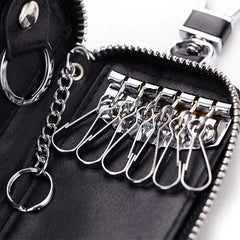 PU Leather Key Holder Car Key Wallets Male Keys Organizer Women Keychain