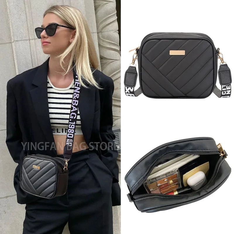 PU Leather Ladies Crossbody Bags Small Messenger Bag for Women