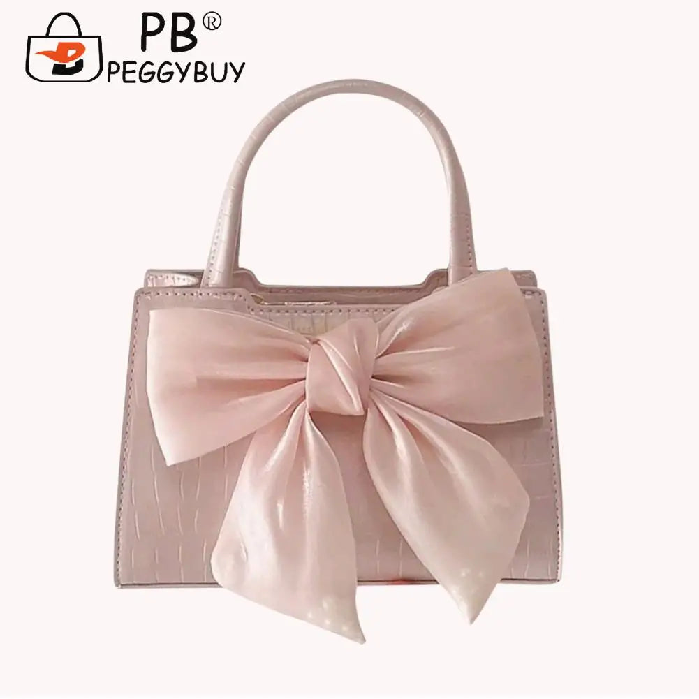 PU Leather Shoulder Bag Plush Chain Crossbody Bags for Girl Shopping