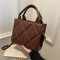 Women's PU Leather Shoulder Bag Flap Crossbody Handbag Purse