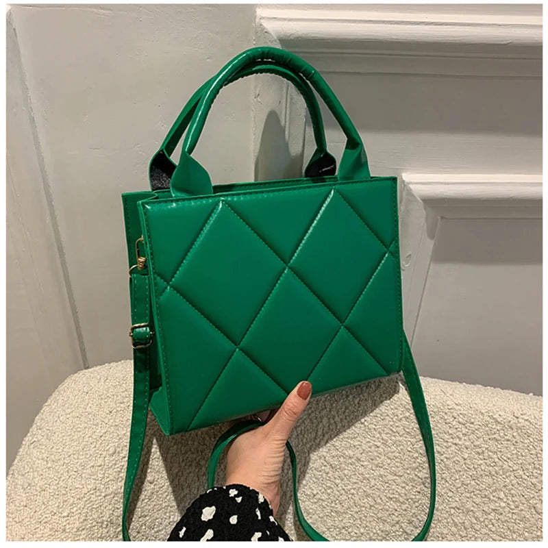 Women's PU Leather Shoulder Bag Flap Crossbody Handbag Purse