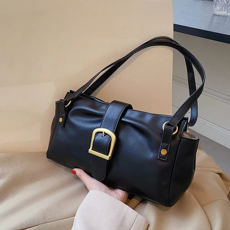 PU Leather Shoulder Bags for Women Large Capacity Handbags