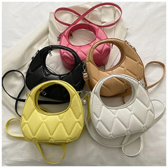 PU Leather Shoulder Bag for Women Crossbody Hobo Bag Small Handbag