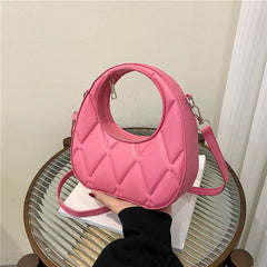 PU Leather Shoulder Bag for Women Crossbody Hobo Bag Small Handbag