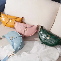 PU Leather Chest Waist Crossbody Bags for Women Girls Handbags