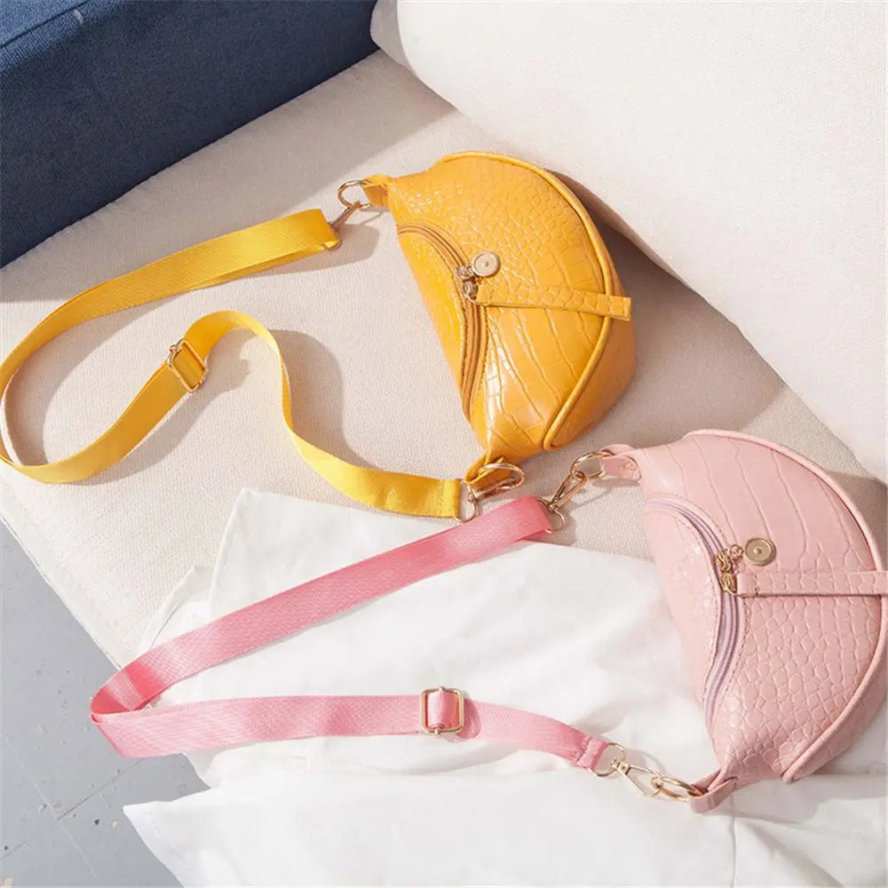 PU Leather Chest Waist Crossbody Bags for Women Girls Handbags