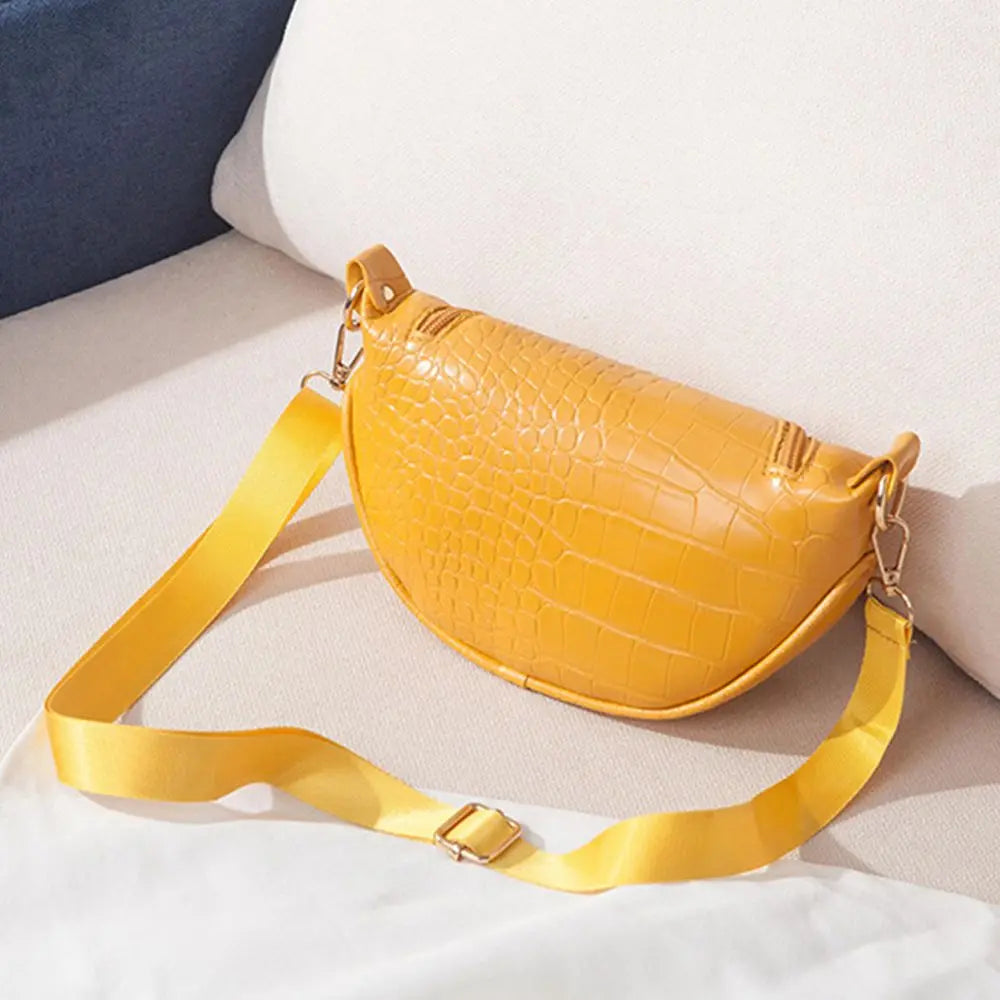 PU Leather Chest Waist Crossbody Bags for Women Girls Handbags