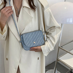 Small Crossbody Bags Women Mini Retro Patchwork Shoulder Messenger Bag Clutch