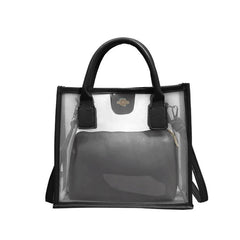 Transparent PVC Jelly Bag Small Handbag Summer Shoulder Bags