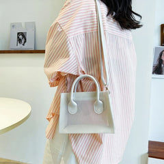 Women Transparent PVC Jelly Shoulder Bag