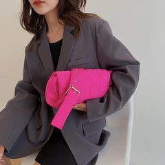 Quilted Crossbody Bag for Women Winter Space Cotton Handbags