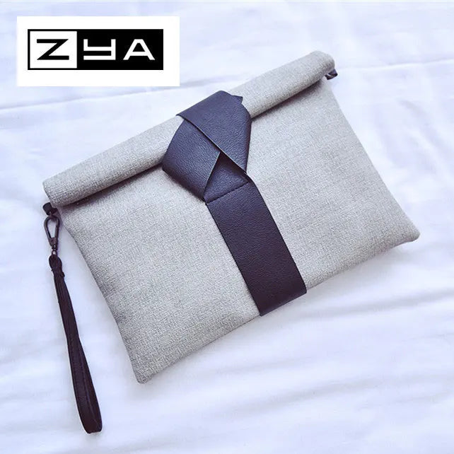 Panelled Women Envelope Clutch Bag for Party Evening Bag