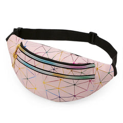 Women Laser Fanny Pack Belt Bag Phone Pouch Cross Body Bag