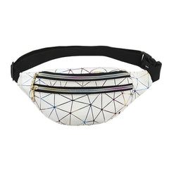 Women Laser Fanny Pack Belt Bag Phone Pouch Cross Body Bag