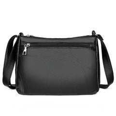 Patchwork Leather Women Shoulder Bags Lady Handbag Female Crossbody