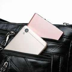 Patchwork Leather Women Shoulder Bags Lady Handbag Female Crossbody