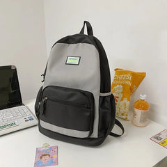 Teenage Girls Backpack Nylon School Bag Student Bookbag