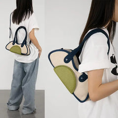Patchwork Shoulder Bag for Women Female Handbags Crossbody Tote