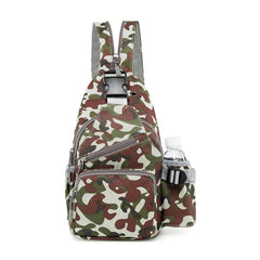 Pink Sling Bag Chest Shoulder Crossbody Bags for Men Women