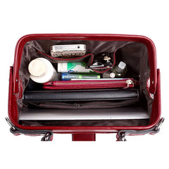 Plaid Rivets Pu Leather Crossbody Bags For Women Solid Shoulder Handbags