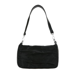 Pleated Women Shoulder Bags Oxford Ladies Hobos Purse Handbags