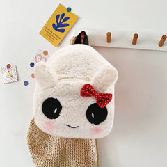 Plush Backpack Children Animal Knapsack Kids Baby Princess School Bag
