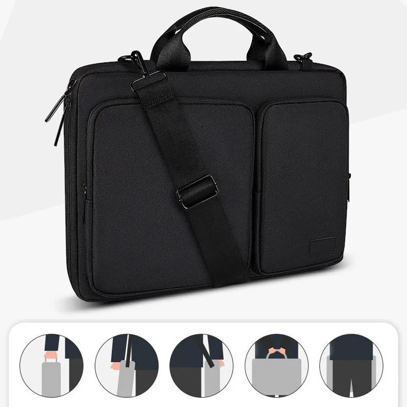 Polyester Laptop Bag 15.6 inch Waterproof Office Bag