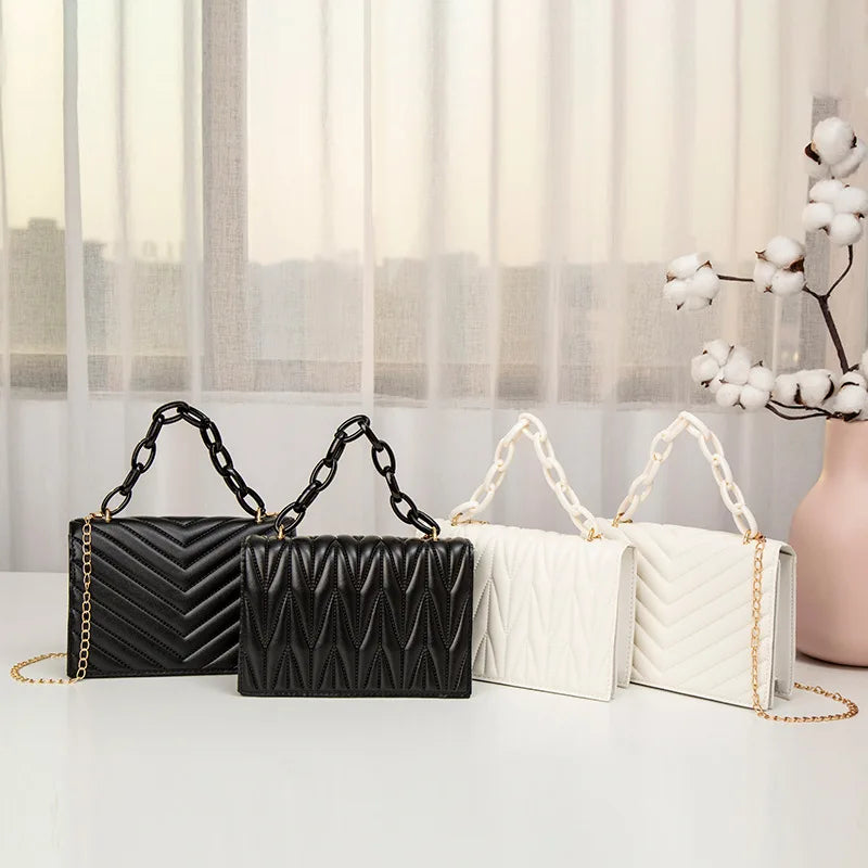 Leather Women's Bag Casual Shoulder Bag Messenger Bag