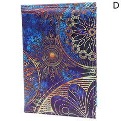 Passport Cover PU Leather Boarding Travel Wallet Landscape Passport Holder
