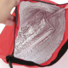 Insulated Lunch Bag Cooler Lady Carry Picinic Tote Storage Bag