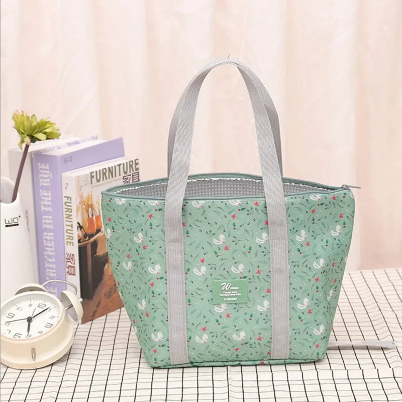 Waterproof Lunch Bag Thermal Food Picnic Collapsible Lunch Bags