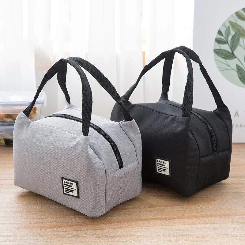 Portable Lunch Bag Thermal Insulated Cooler Tote