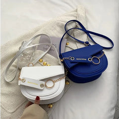 Women's Saddle Bag Chain Handbag