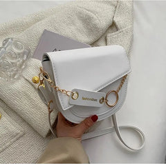 Women's Saddle Bag Chain Handbag