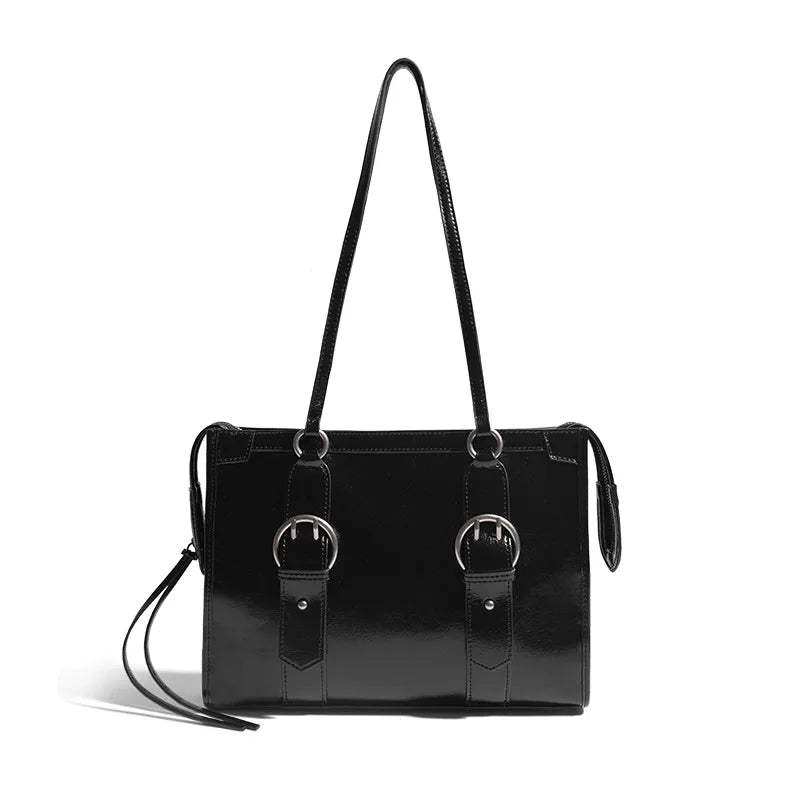 Preppy Style Women Briefcase Shoulder Bag Laptop Handbag