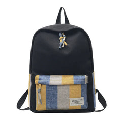 Preppy Style Women Handbags Canvas School Bag Large Capacity