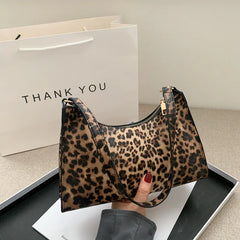 Women Handbag PU Leather Underarm Shoulder Bags Daily Totes Purse Pouch