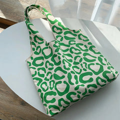 Retro Canvas Shoulder Bag Large Capacity Handbag