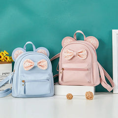 Princess Girls Backpacks Kids Bag Bow Small