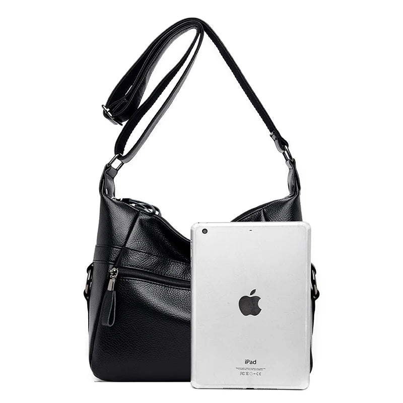 Vintage Bucket Bags Women Casual Large Capacity Messenger Bags