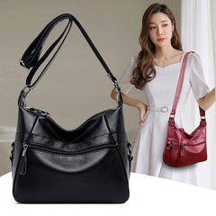 Vintage Bucket Bags Women Casual Large Capacity Messenger Bags