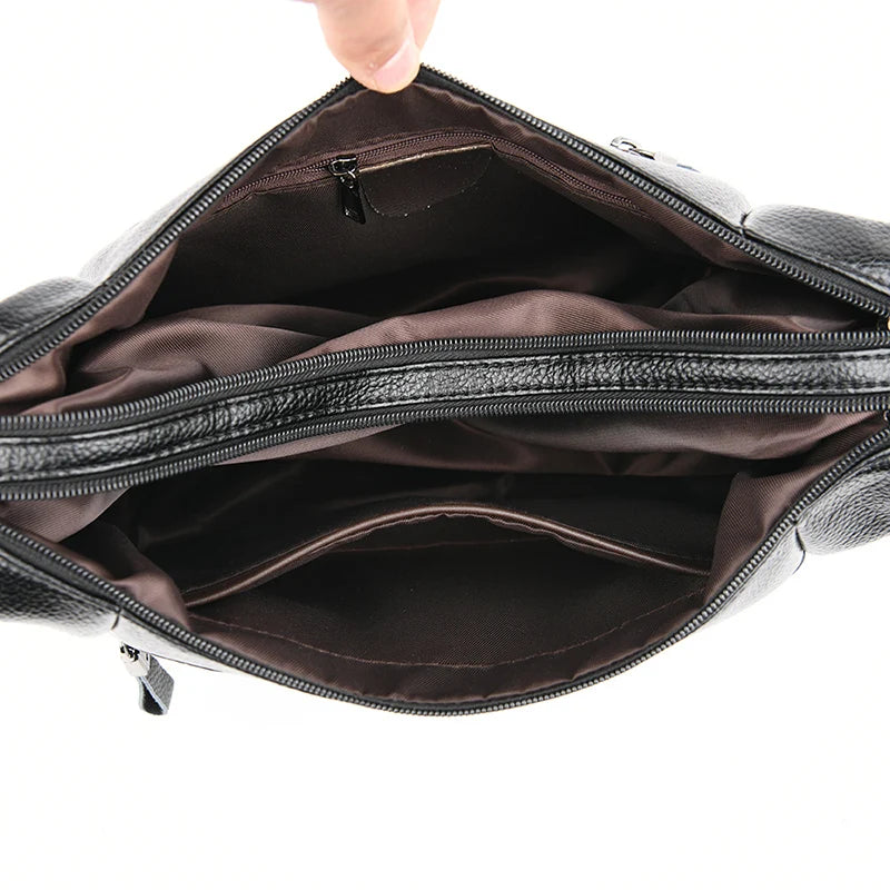 Vintage Bucket Bags Women Casual Large Capacity Messenger Bags