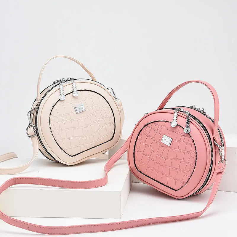 Round Tassel Tote Bag Women Handbags Shoulder Crossbody Purse Bolsa