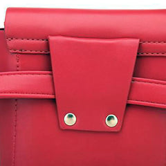 PU Leather Waist Packs Bum Bag Women Rivet Belt Money Pouch