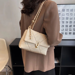 Women's Shoulder Bag Crossbody Handbag Tote Diamond Lattice Thread Daily Purse
